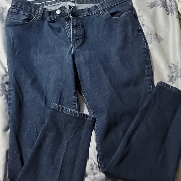 ladies denim dress size 18